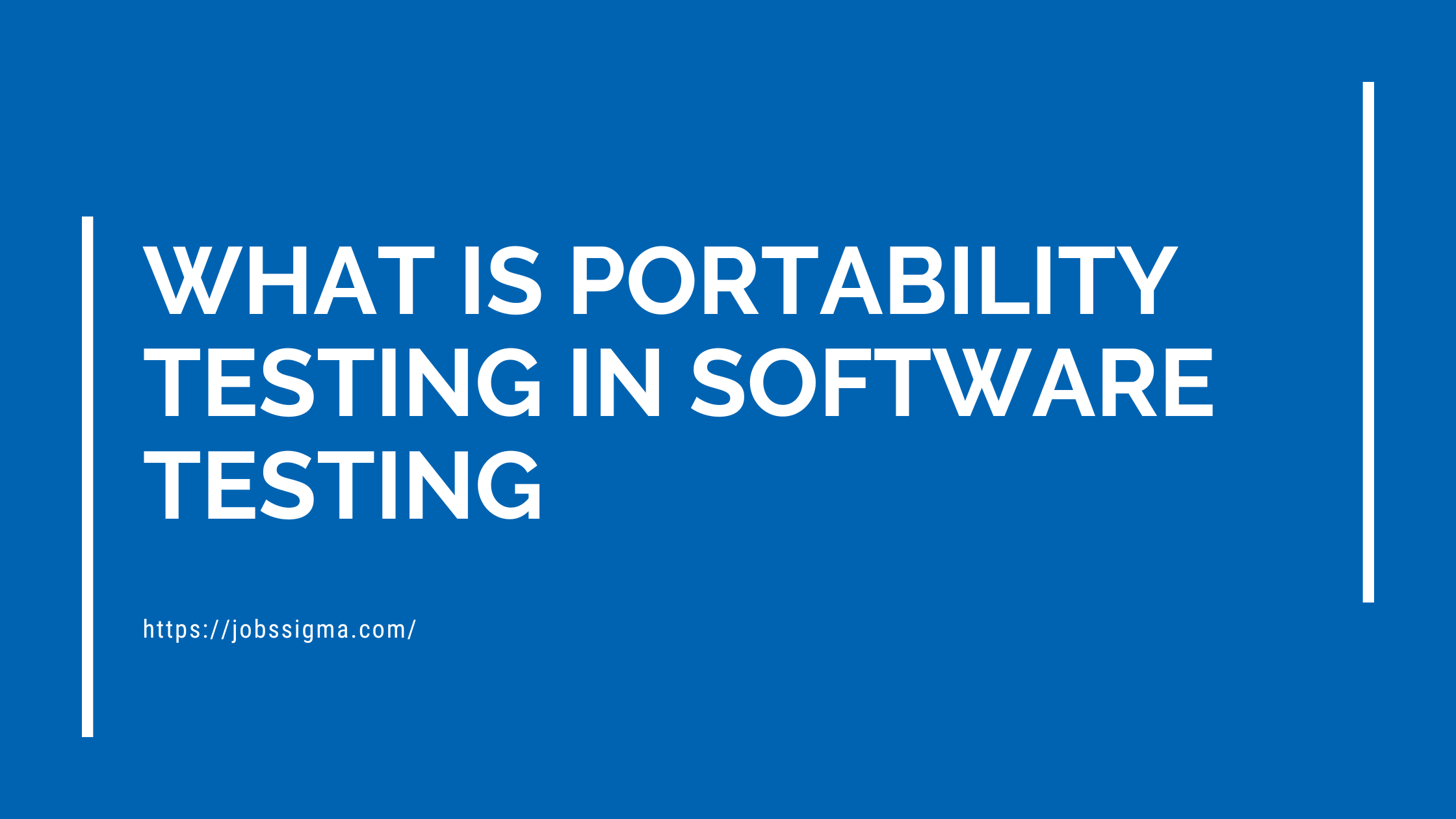 What is Portability Testing in Software Testing