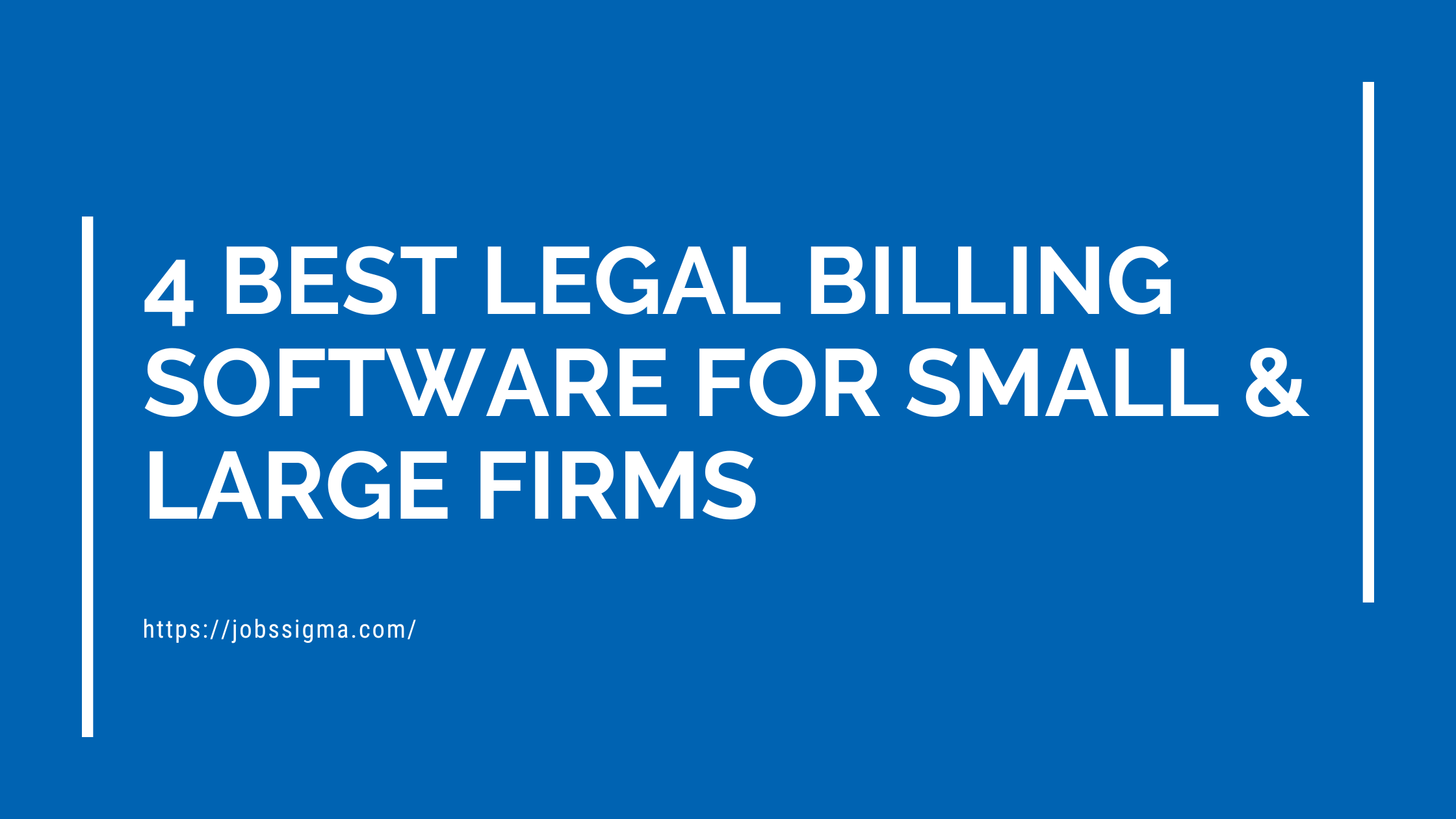 4 Best Legal Billing Software for Small & Large Firms